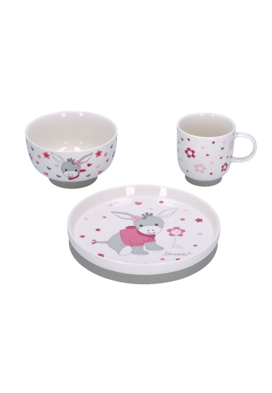 Sterntaler Porzellan-Geschirr-Set Emmi Girl 3-teilig