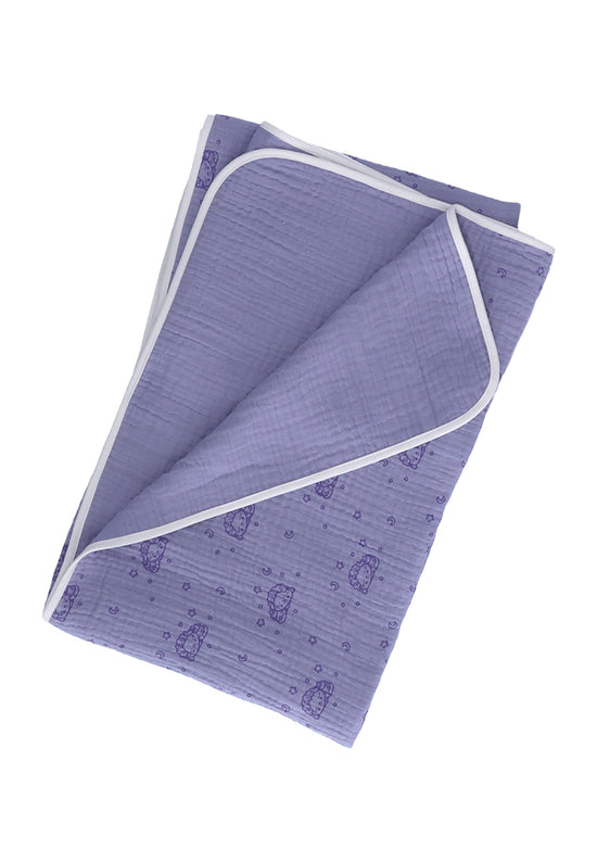 Sterntaler Babydecke, Musselin allover Motiv Schlummerschaf zollfrei