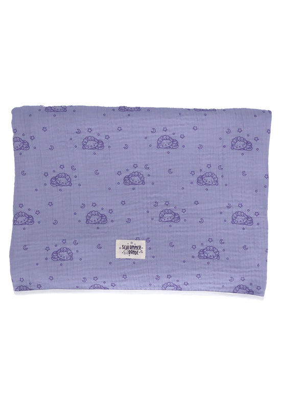 Sterntaler Babydecke, Musselin allover Motiv Schlummerschaf zollfrei
