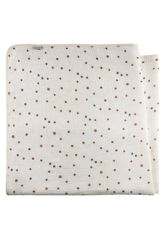 Sterntaler Musselin Decke Motiv Bauernhof 120x120cm