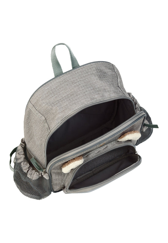 Sterntaler Funktions-Rucksack Bär Ben in Grau mit 3D-Ohren, 5L Auslauf