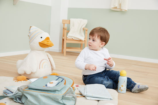 Sterntaler Kinderrucksack mit Motiv Ente Edda in steingrün, 5L Verkauf
