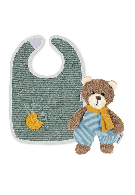 Sterntaler Geschenk-Set Bär Ben in Grün, Braun und Blau Sonderangebot