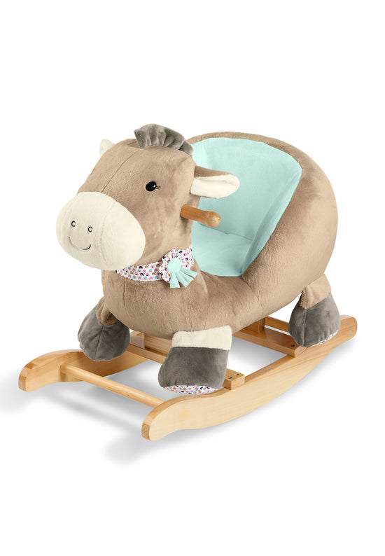 Sterntaler Schaukeltier Pony Pauline in Braun und Türkis