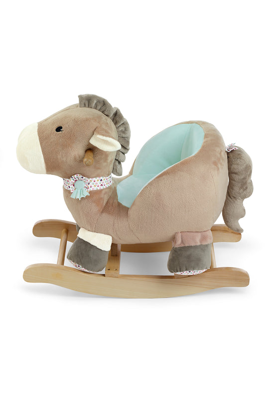 Sterntaler Schaukeltier Pony Pauline in Braun und Türkis Saisonschlussverkauf