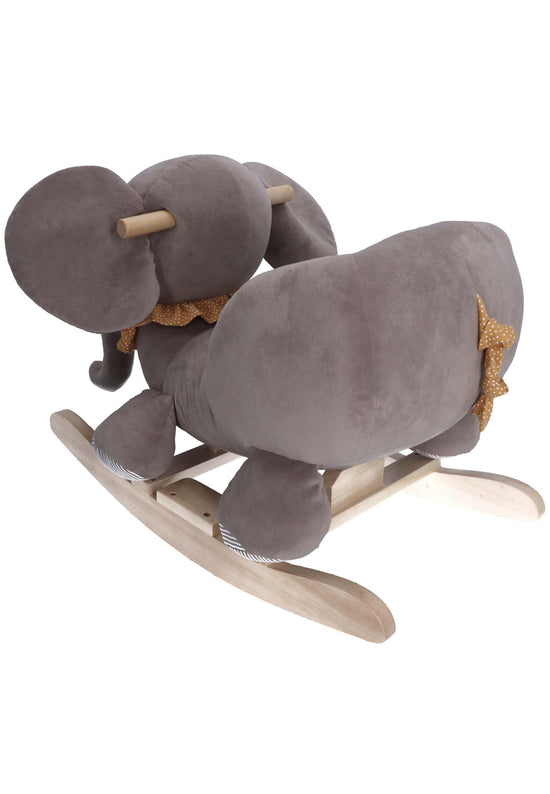Sterntaler Schaukeltier Elefant Eddy in Grau und Rost Black Friday