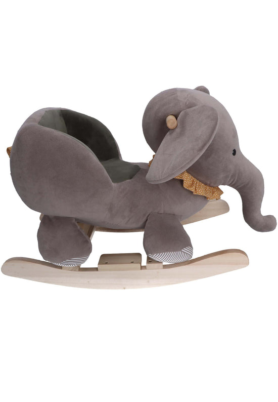 Sterntaler Schaukeltier Elefant Eddy in Grau und Rost Black Friday