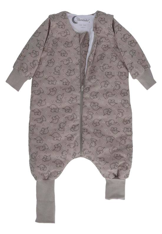 Sterntaler Schlafsack mit Beinen 110cm Elefant Eddy in Beige Valentinstagsangebot