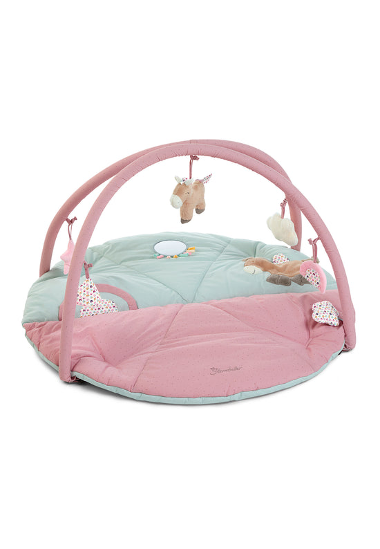 Sterntaler Spielbogen Pony Pauline mit Krabbeldecke rund