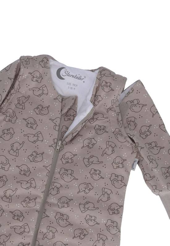 Sterntaler Schlafsack mit Beinen 90cm Elefant Eddy in Beige Neueste Mode