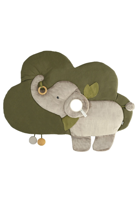 Sterntaler Krabbeldecke Motiv Wolke mit Elefant Eddy, Grau