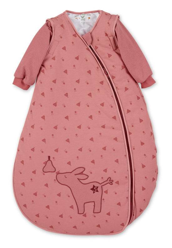 Sterntaler Schlafsack mit Ärmeln 70cm Esel Emmily, Mittelrot 50% Rabatt für begrenzte Zeit
