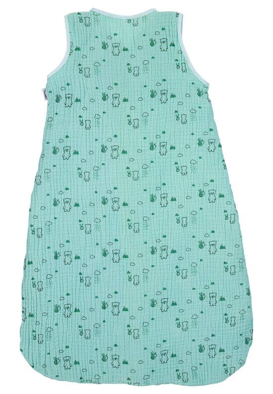 Sterntaler Musselin-Schlafsack 90cm Ben in Türkis, 1,00 TOG Cyber Monday