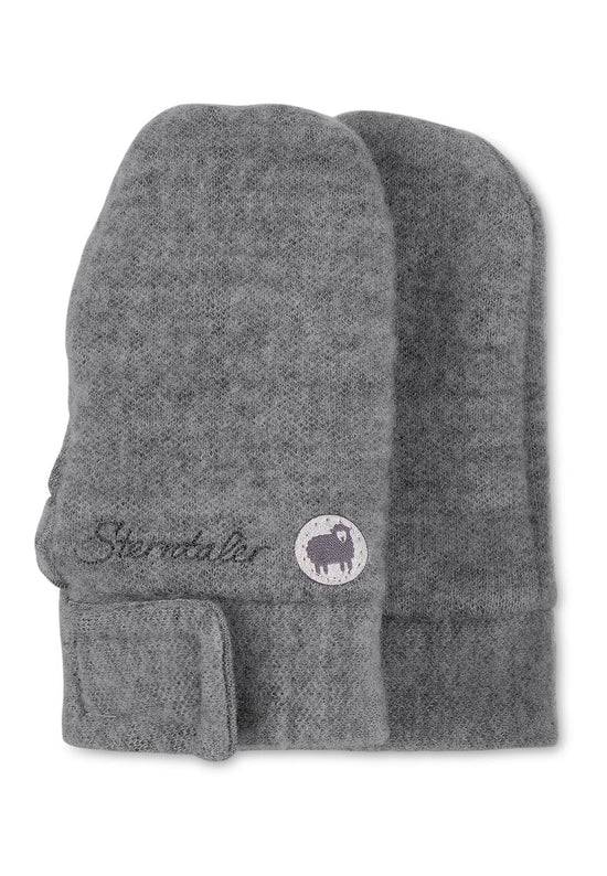 Sterntaler Fäustlinge ohne Daumen aus Merino Wolle