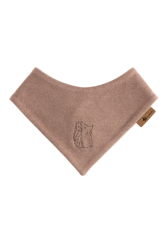 Sterntaler Halstuch aus Strickware mit Stickmotiv Igel