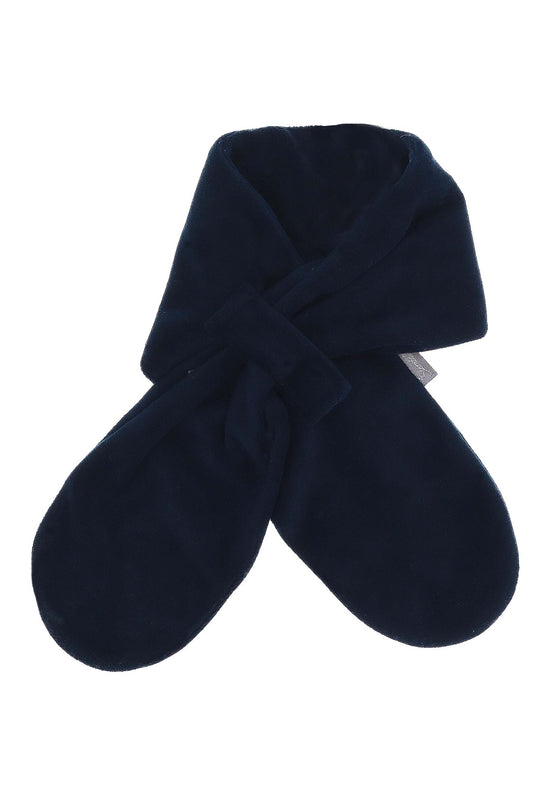 Sterntaler Schal aus Microfleece melange (recycelt) m. Riegel