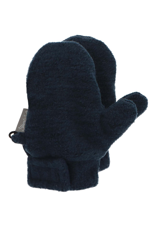 Sterntaler Fäustlinge mit Daumen, Microfleece melange (recycelt)