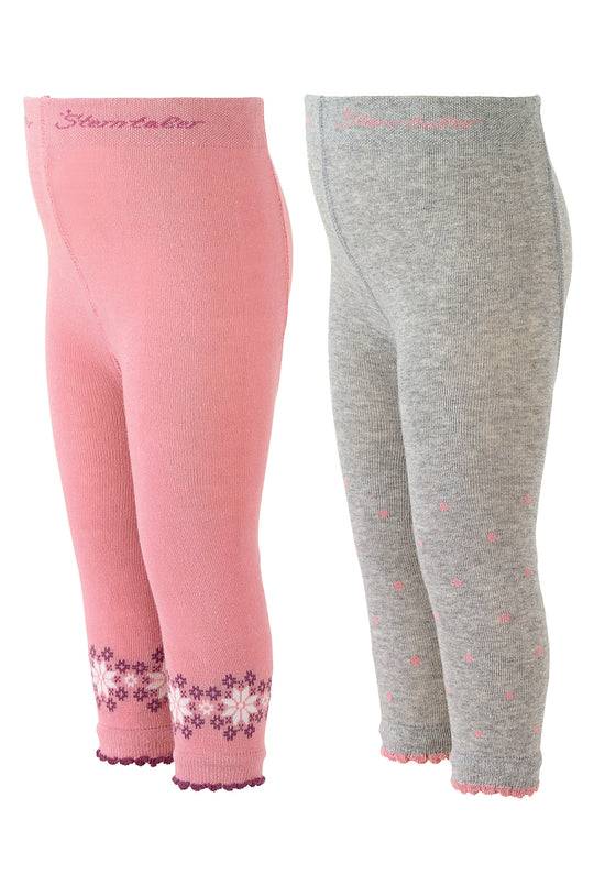 Sterntaler Leggings im Doppelpack mit schönen Motiven