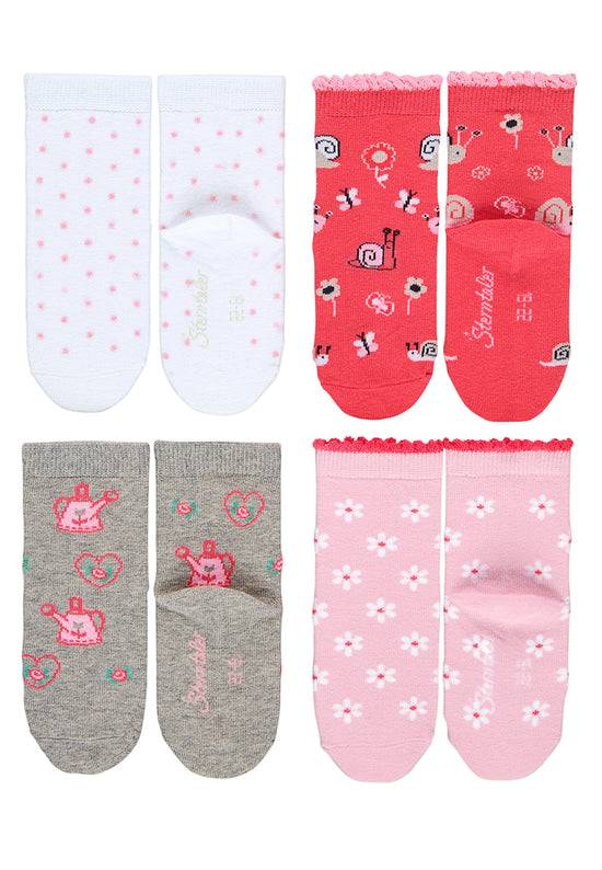 Sterntaler Kindersocken 7er-Box Mädchen in Hellgrau melange 50% Rabatt für begrenzte Zeit