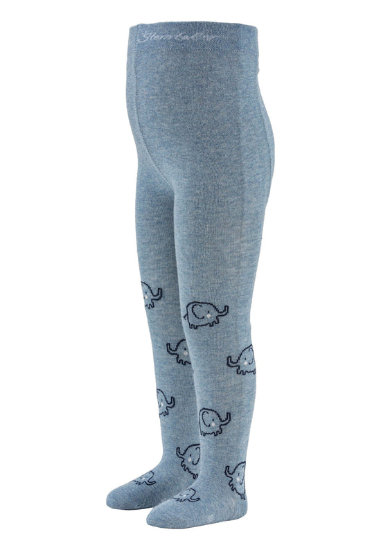 Sterntaler Strumpfhose aus Baumwoll-Mischgewebe mit Elefanten-Muster Rabatte dieses Monats