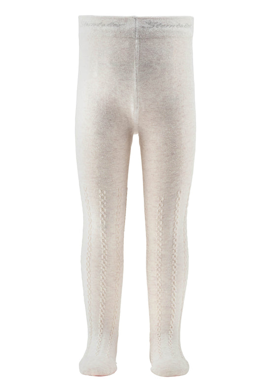Sterntaler Baumwoll-Mischgewebe Strumpfhose mit Zopfmuster