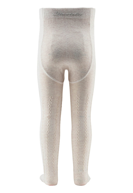Sterntaler Baumwoll-Mischgewebe Strumpfhose mit Zopfmuster Auslauf