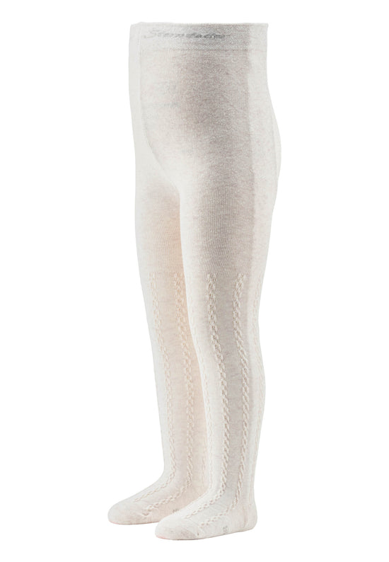 Sterntaler Baumwoll-Mischgewebe Strumpfhose mit Zopfmuster Auslauf