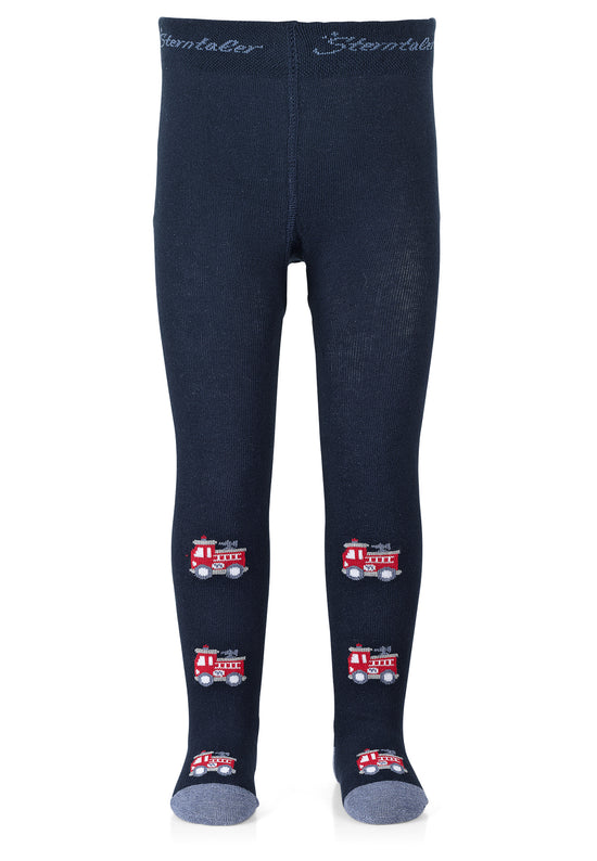 Sterntaler Strumpfhose Feuerwehr in Marine oder Silber mel Schlussverkauf