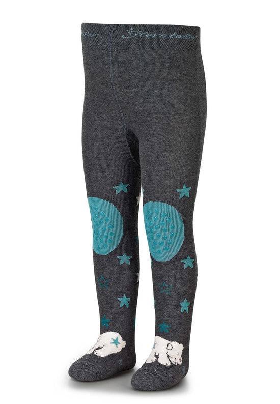 Sterntaler Krabbelstrumpfhose mit Po-Motiv Eisbär Elia