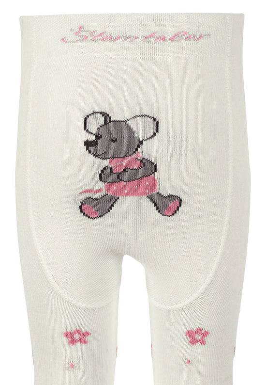 Sterntaler Krabbelstrumpfhose Mabel mit Po-Motiv in Ecru Limitierter Zeitrabatt