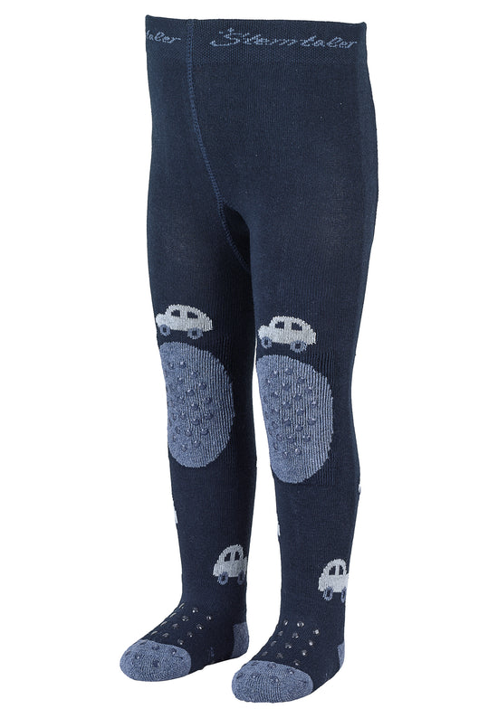 Sterntaler Krabbelstrumpfhose Auto mit Po-Motiv in Marine Fabrik Onlineshop