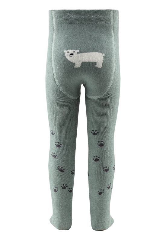 Sterntaler Strumpfhose mit Innenfrotte und Eisbär Motiv Großer Ausverkauf