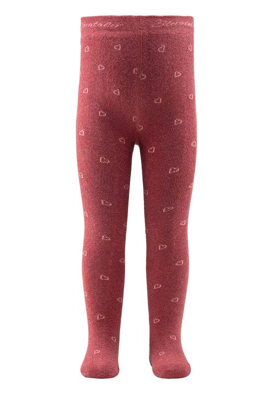 Sterntaler Strumpfhose aus Baumwoll-Mix mit Herzen