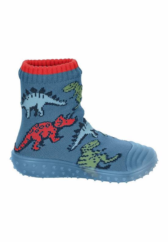 Sterntaler Adventure-Socks mit Motiv Dinos in Mittelblau Cyber Monday