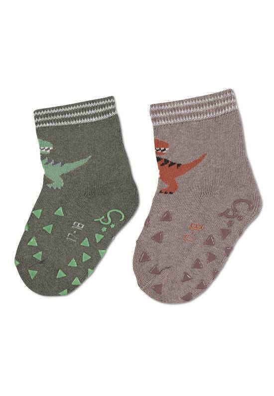 Sterntaler ABS Krabbelsöckchen DP mit Motiv Dino