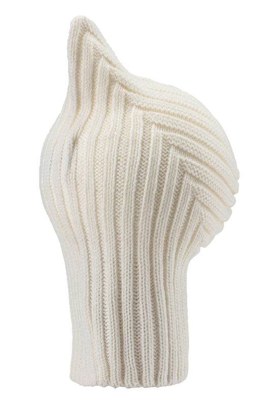 Sterntaler Mütze aus Strickware und Diagonalem Design Lagerräumung