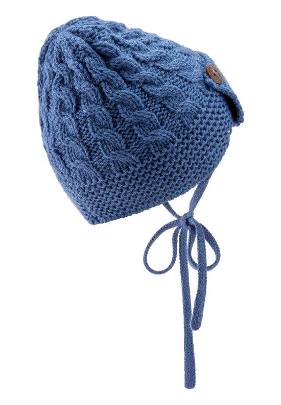 Sterntaler Mütze aus Strickware mit Holzknöpfen Online Outlet