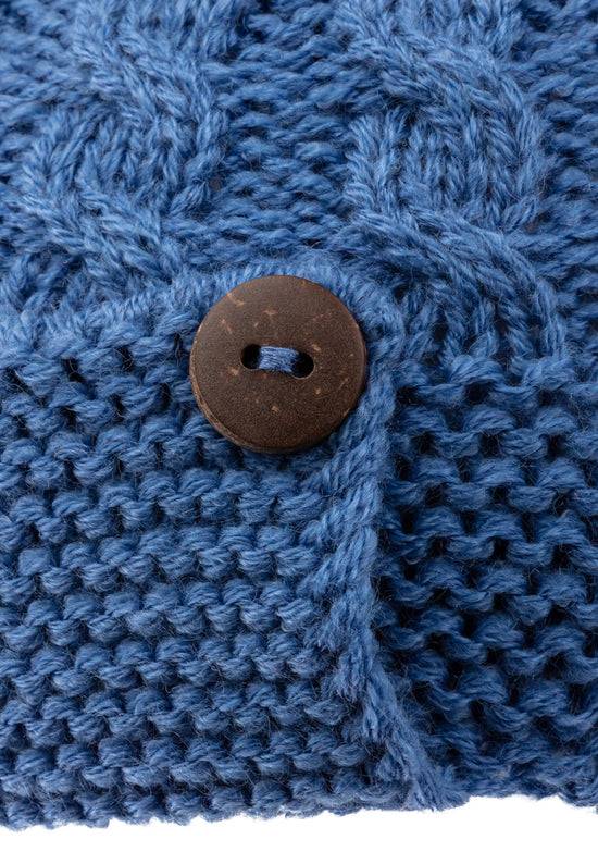 Sterntaler Mütze aus Strickware mit Holzknöpfen Online Outlet