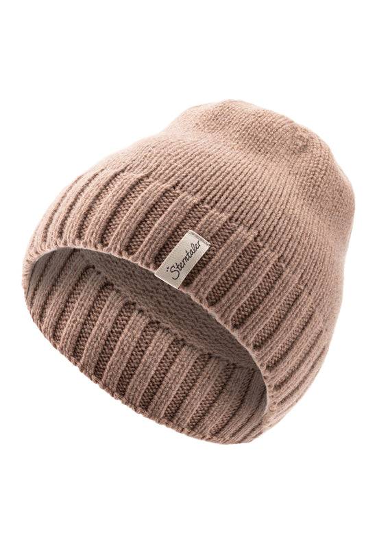 Sterntaler Strickmütze aus Lambswool, unifarben