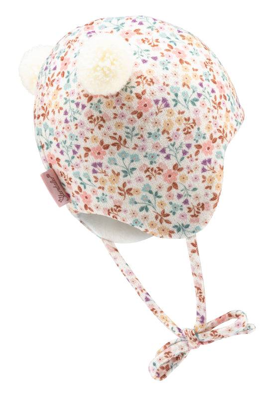 Sterntaler Inkamütze bedruckt mit Millefleur aus Strickware Saisonale Angebote