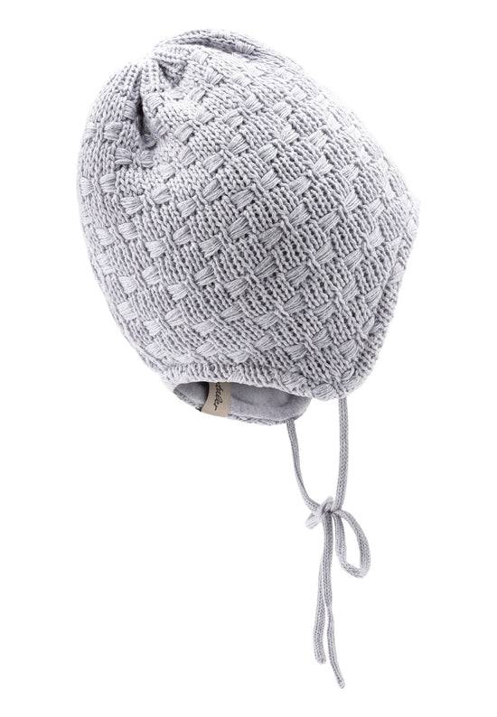 Sterntaler Mütze aus Strickware mit eingestrickten Schleifen JETZT KAUFEN
