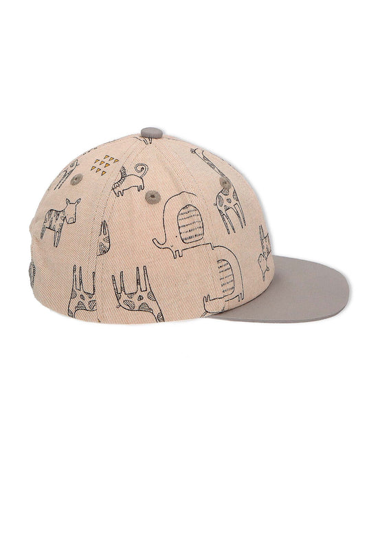 Sterntaler Kinder Basecap mit Gummizug und Safari-Tier-Motiv Sonderangebot der Fabrik