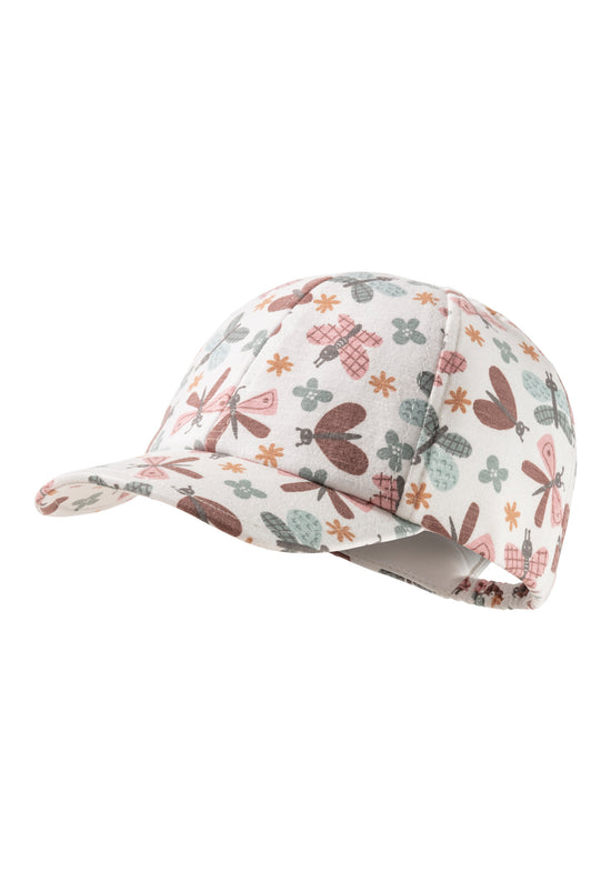 Sterntaler Baseballcap bedruckt mit bunten Schmetterlingen