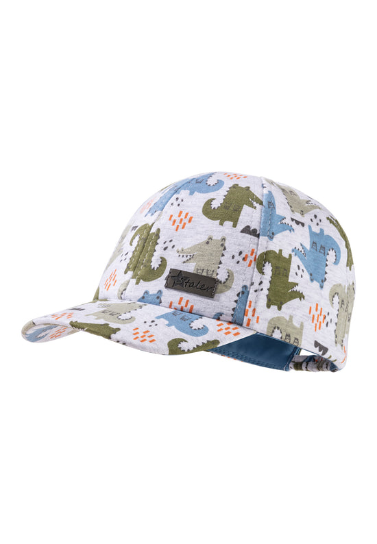 Sterntaler Baseballcap bedruckt mit bunten Krokodilen