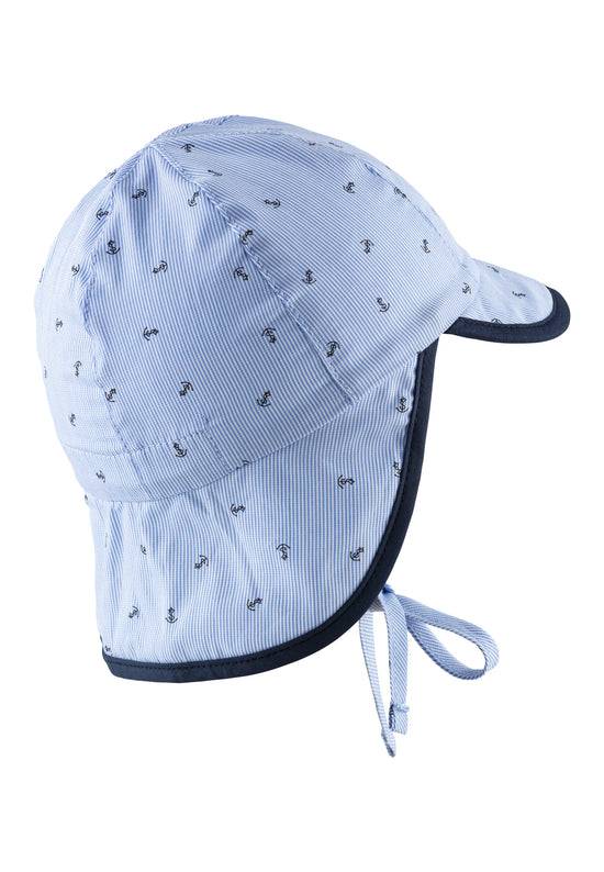 Sterntaler Schirmmütze mit Nackenschutz in Himmelblau, UV 30 Nur noch ein Tag übrig