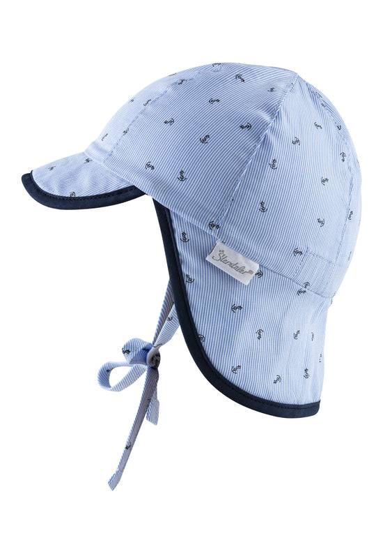 Sterntaler Schirmmütze mit Nackenschutz in Himmelblau, UV 30 Nur noch ein Tag übrig