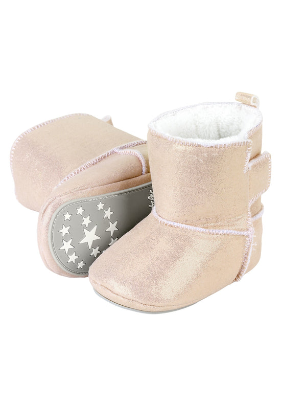 Sterntaler Babyschuhe für Mädchen mit Glitzer