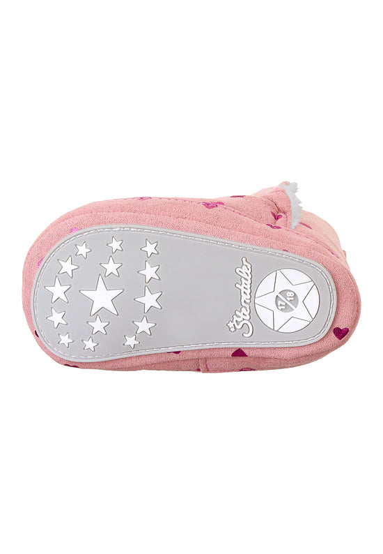Sterntaler Baby-Stiefel aus gewebtem Velour mit Print Herzen Speichern exportieren