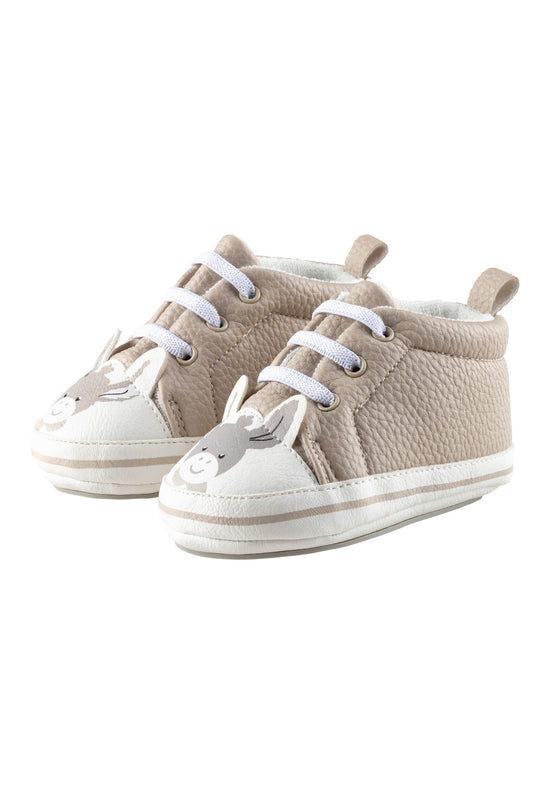 Sterntaler Babyschuh aus Kunstleder und Emmi Applikation