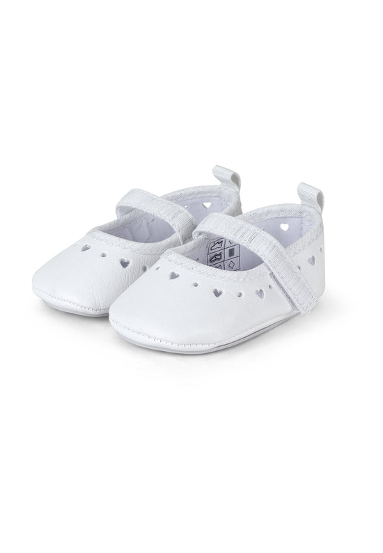 Sterntaler Baby-Ballerina aus Kunstleder mit Klettverschluss